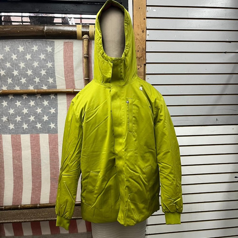 NWT K-Way italy by kappa bomber Jacket timothy thermo cotton